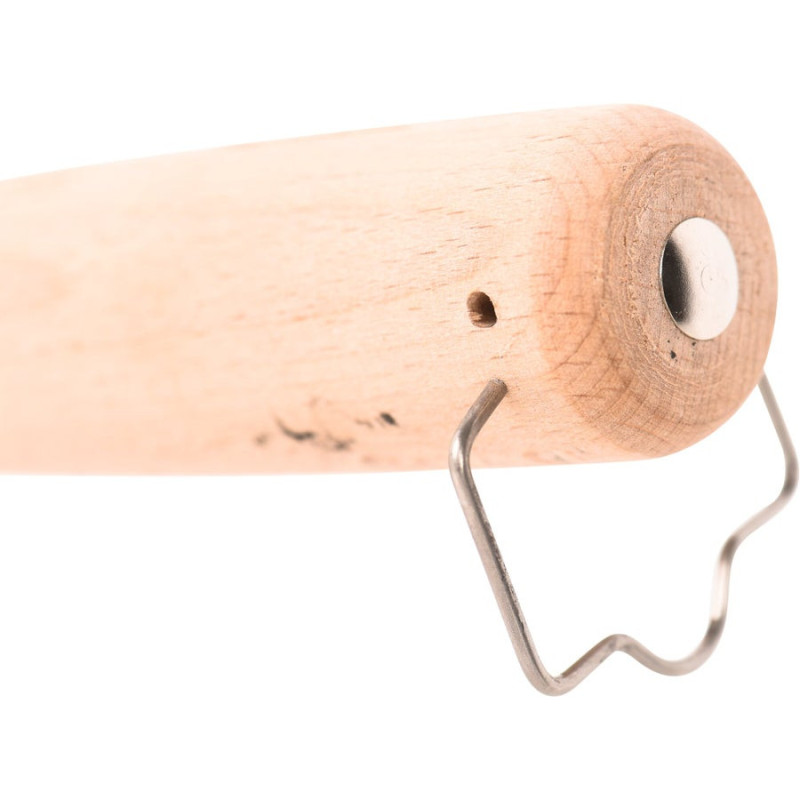 Truelle ronde en acier lame de 20 cm dexter