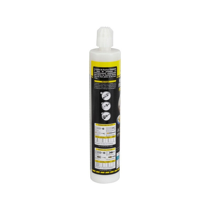 Cartouche de scellement chimique et canules Stan-Fix. STANDERS. 300 ml