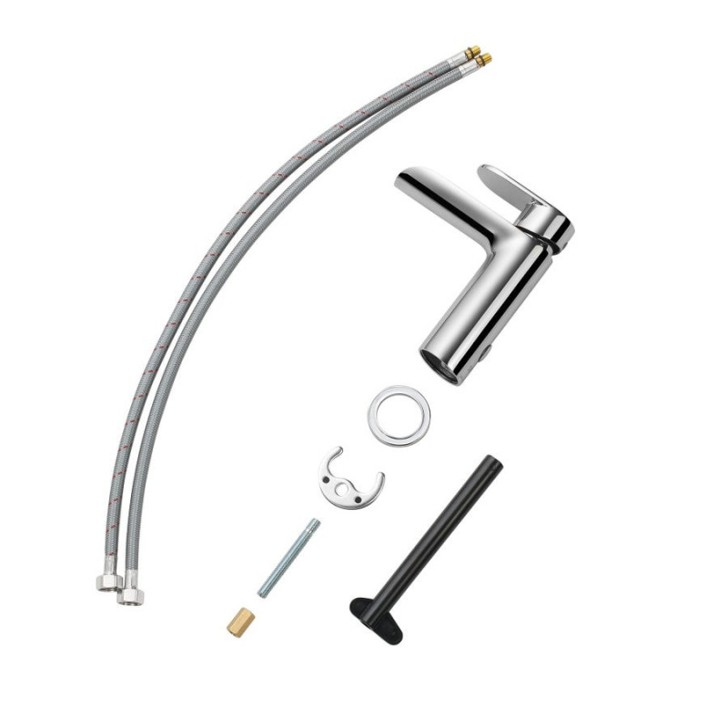 Mitigeur lavabo chromé lustré. SENSEA Icone cascade M