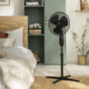 Ventilateur sur pied ALTONA 4 40 cm 45 w EQUATION noir