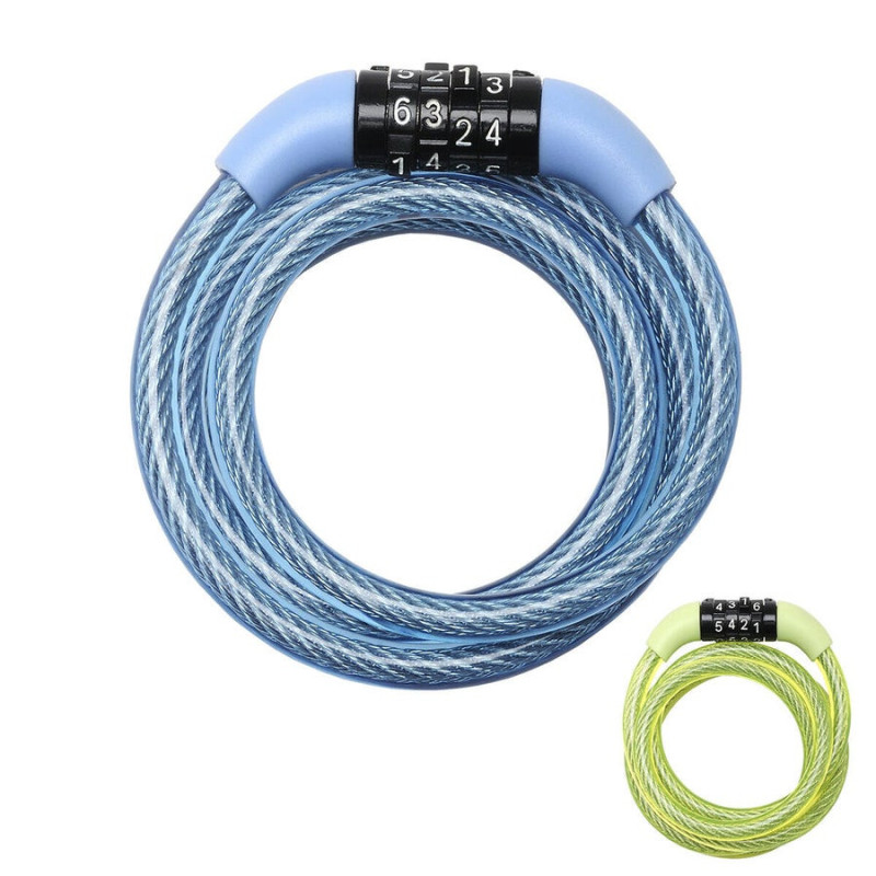 Câble Antivol Masterlock. L.1.2 M X Diam.8 Mm