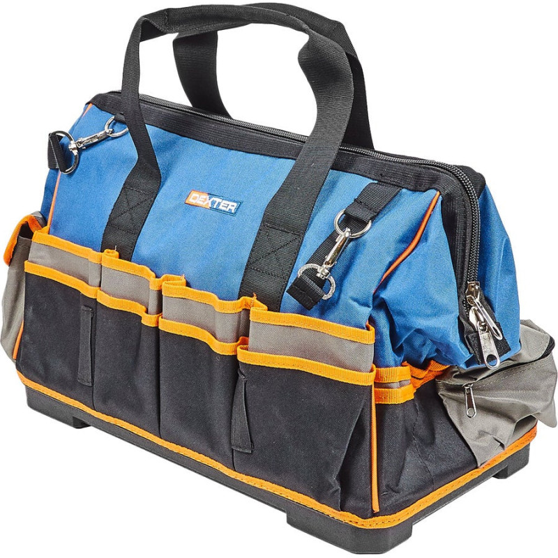 Sac À Outils Grande Capacité En Polyester Dexter. L.47.5 Cm