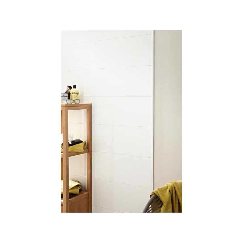 Profil de départ et finition pour lambris en pvc profil de départ. DUMAPLAST. blanc 2