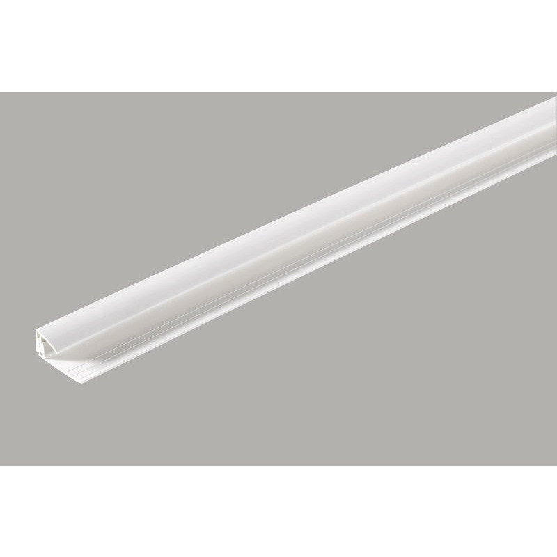 Profil de départ et finition pour lambris en pvc profil de départ. DUMAPLAST. blanc 2