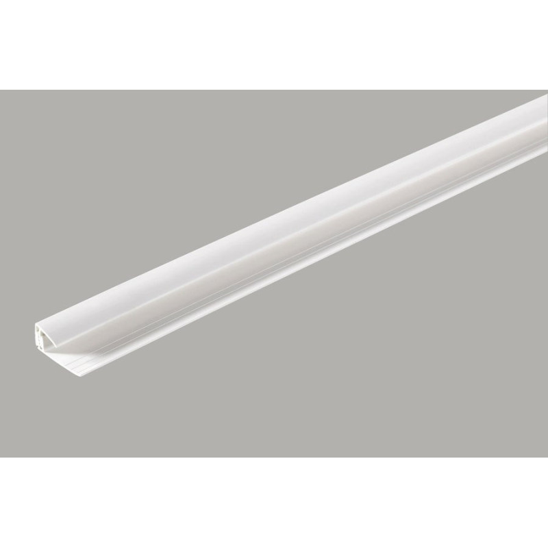 Profil de départ et finition pour lambris en pvc profil de départ. DUMAPLAST. blanc 2