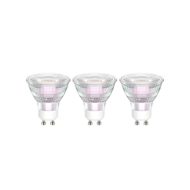 Lot de 3 ampoules LED réflecteur GU10