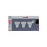 Lot de 3 ampoules LED réflecteur GU10