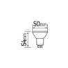 Lot de 3 ampoules LED réflecteur GU10