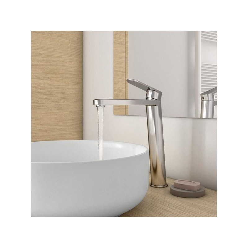 Mitigeur lavabo chromé brillant. SENSEA Icone XL