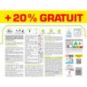 Peinture blanc mur / boiserie LUXENS Séjour et chambre satiné 10L+20% gratuit