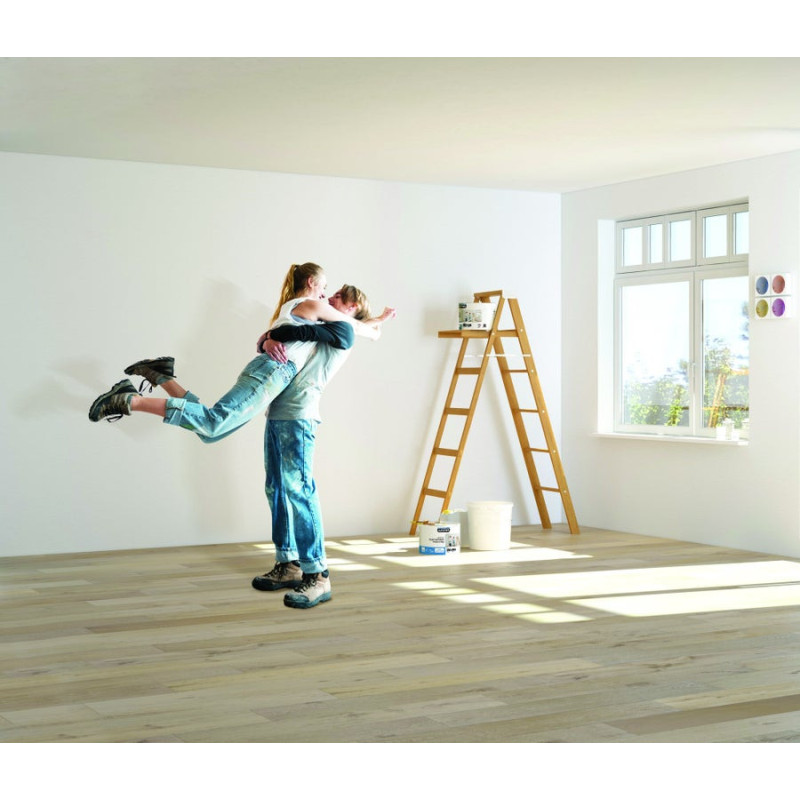 Peinture blanc mur / boiserie LUXENS Séjour et chambre satiné 10L+20% gratuit