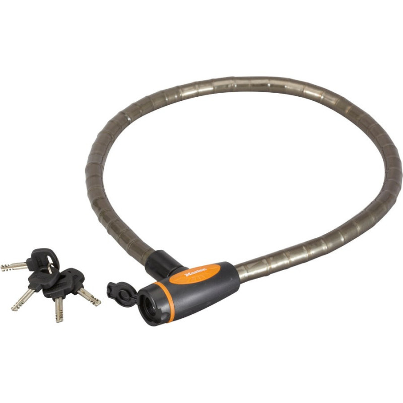 Câble Antivol Master Lock. L.1 M X Diam.18 Mm