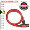 Câble Antivol Master Lock. L.1 M X Diam.18 Mm