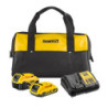 Perceuse visseuse sans fil DEWALT 18 V 4 Ah. 2 batteries DualRun DCD709MDR-QW