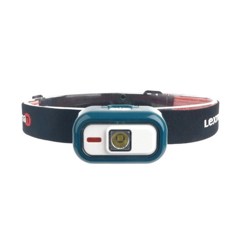 Lampe frontale piles 250/100 lm 70 mètres bleu LEXMAN