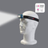Lampe frontale piles 250/100 lm 70 mètres bleu LEXMAN