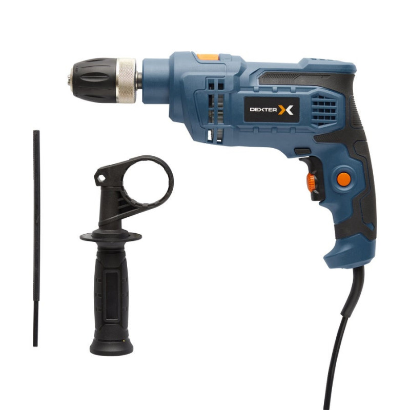 Perceuse À Percussion Filaire Dexter Dp5 900Id2.5. 900 W