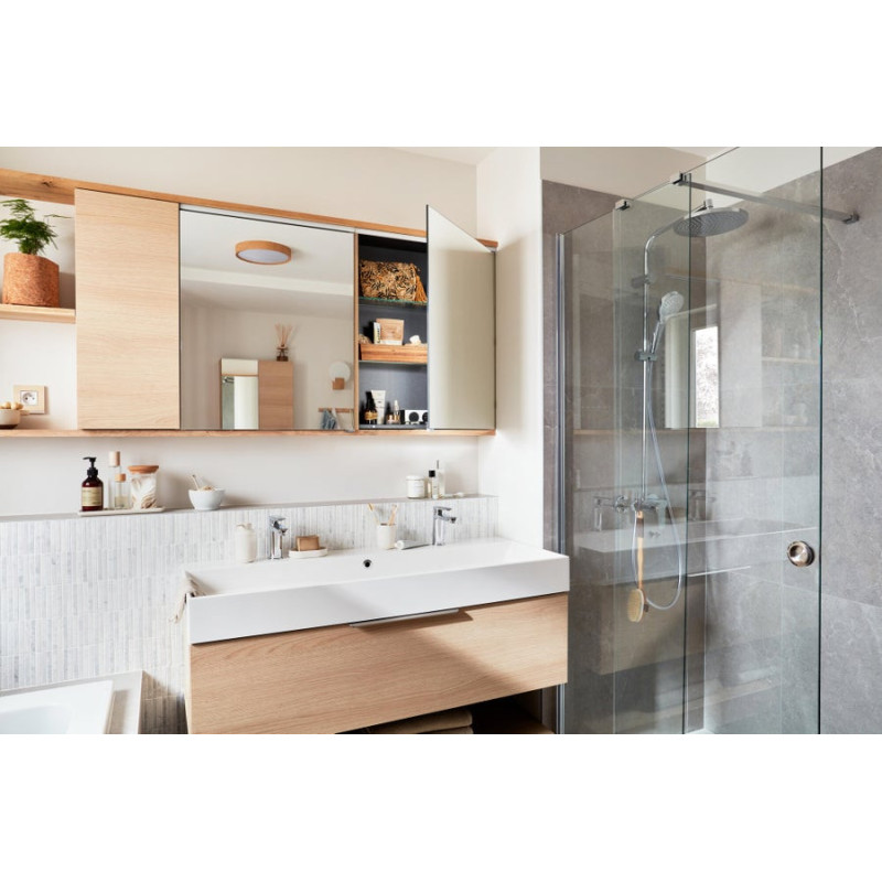 Mitigeur de lavabo chrome chromé. SENSEA Icone M