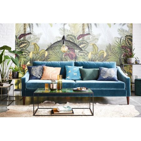 Papier peint panoramique Jungle vert l.159 x H.280 cm