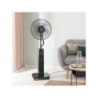 Ventilateur brumisateur sur pied. EQUATION. Diam. 40 cm. 70 W noir