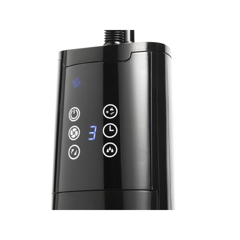Ventilateur brumisateur sur pied. EQUATION. Diam. 40 cm. 70 W noir