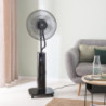 Ventilateur brumisateur sur pied. EQUATION. Diam. 40 cm. 70 W noir