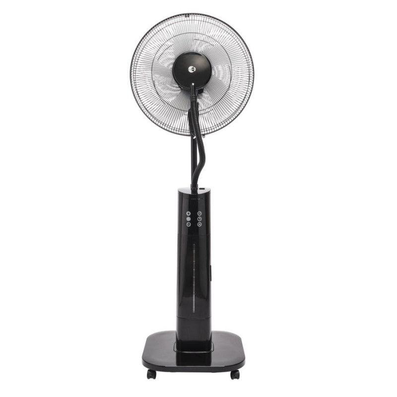 Ventilateur brumisateur sur pied. EQUATION. Diam. 40 cm. 70 W noir