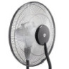 Ventilateur brumisateur sur pied. EQUATION. Diam. 40 cm. 70 W noir