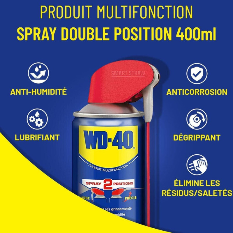 Lubrifiant Aérosol Wd-40. 400 Ml