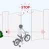 Jeu de photo cellules pour motorisation de portail. AVIDSEN 114359