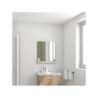 Lambris PVC PVC sans bois blanc mat ARTENS. L.260 x l.37.5 cm. Ep.8 mm