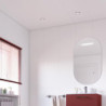 Lambris PVC PVC sans bois blanc mat ARTENS. L.260 x l.37.5 cm. Ep.8 mm