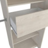 Kit dressing avec rideau New star topenga H.200 x l.122.8/177.2 x P.49.9 cm