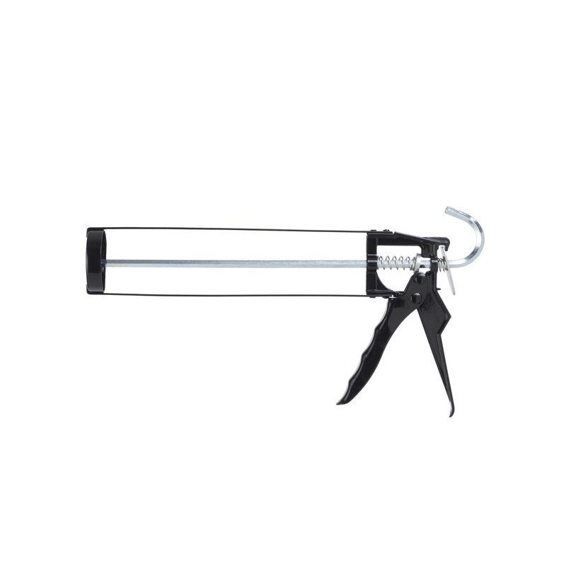 Pistolet à cartouche pour mastic et colle, acier noir