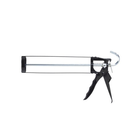 Pistolet à cartouche pour mastic et colle, acier noir