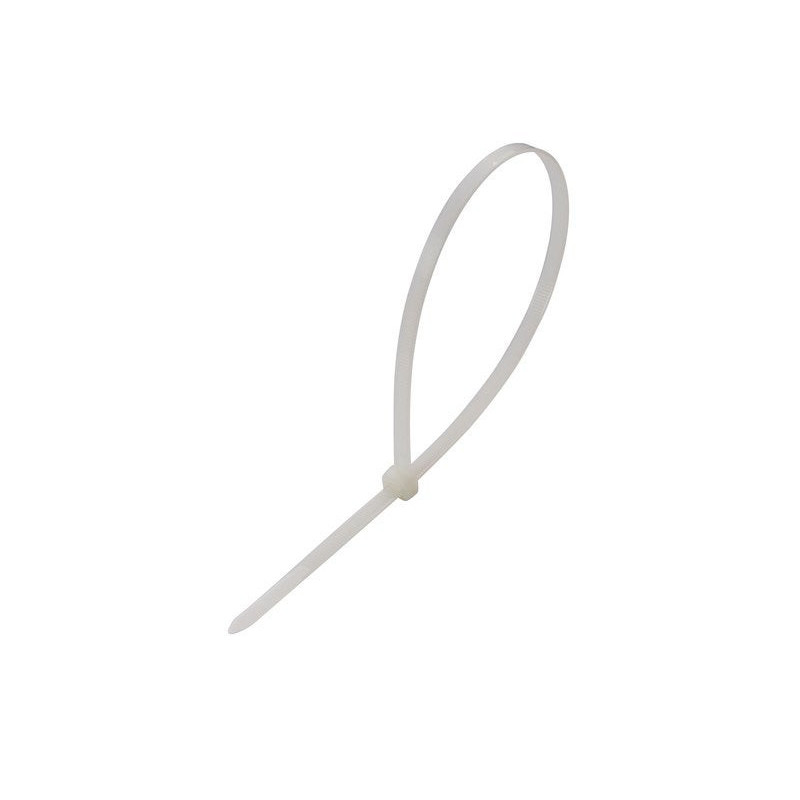 Lot de 25 colliers, diam. 3 à 90 mm, L.350 mm, blanc, LEXMAN