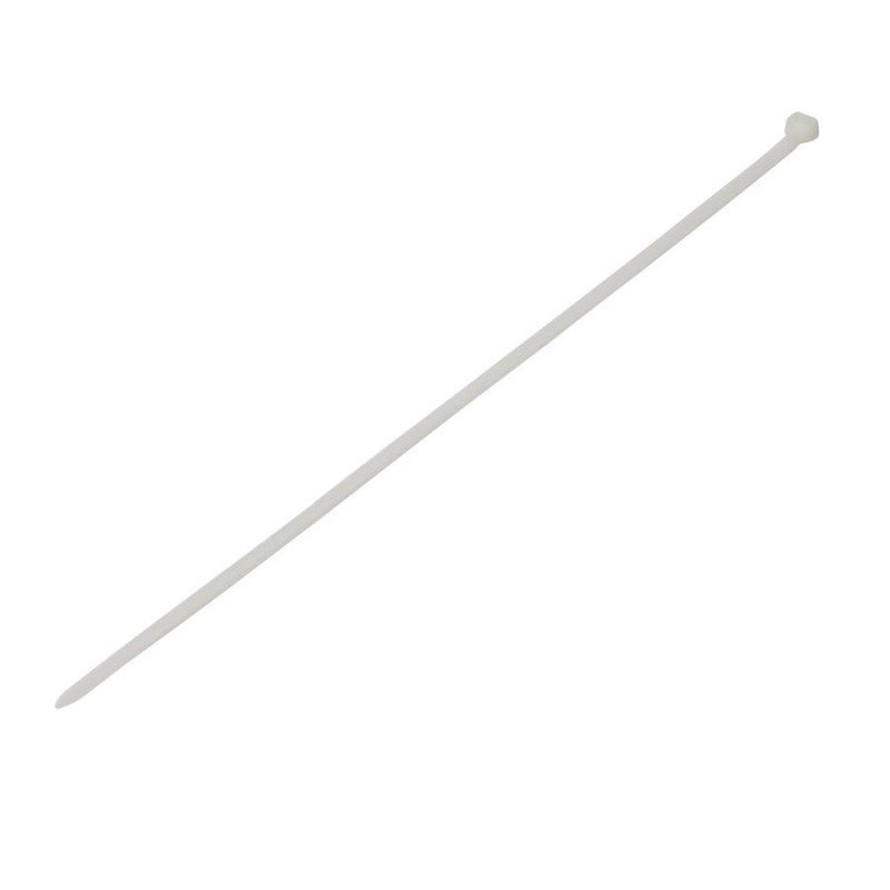 Lot de 25 colliers, diam. 3 à 90 mm, L.350 mm, blanc, LEXMAN