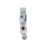 Multiprise filaire blanc LEXMAN