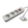 Multiprise filaire blanc LEXMAN