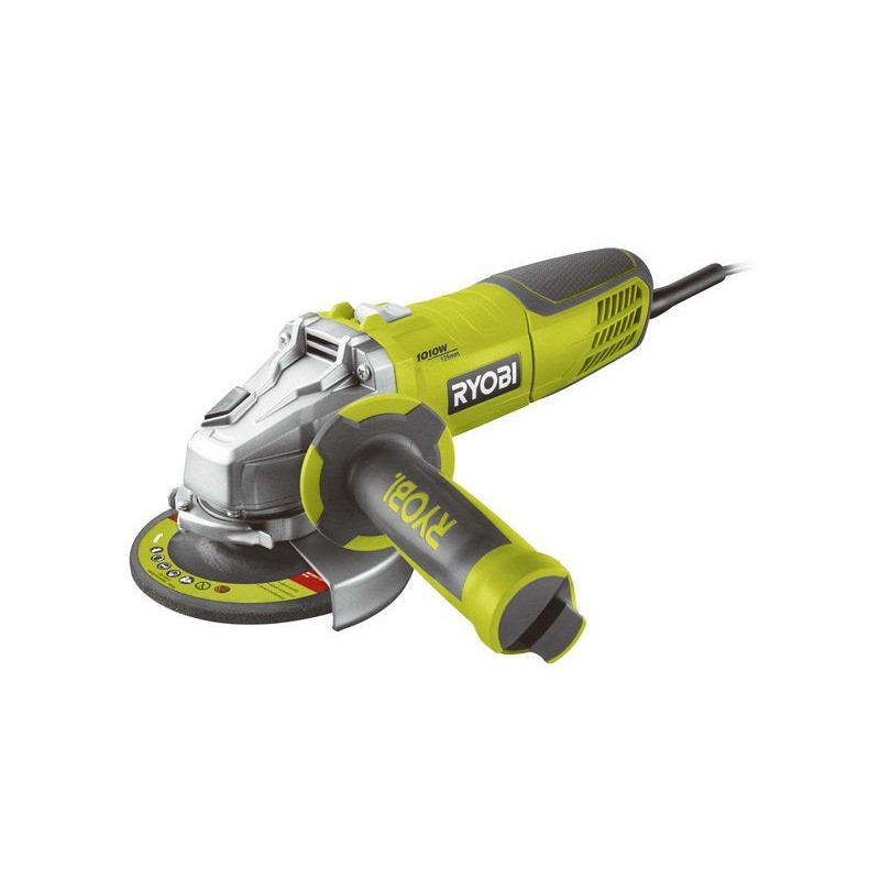 Meuleuse d'angle filaire 125mm RYOBI RAG1010-125TA6, 1010 W