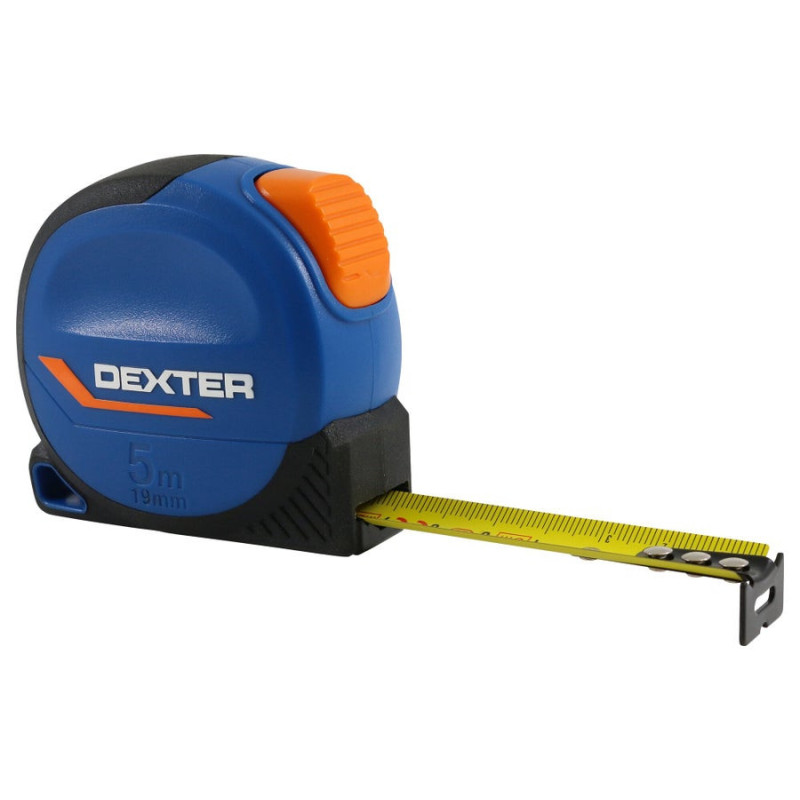 Métre autobloquant, DEXTER, 5 m x 19 mm