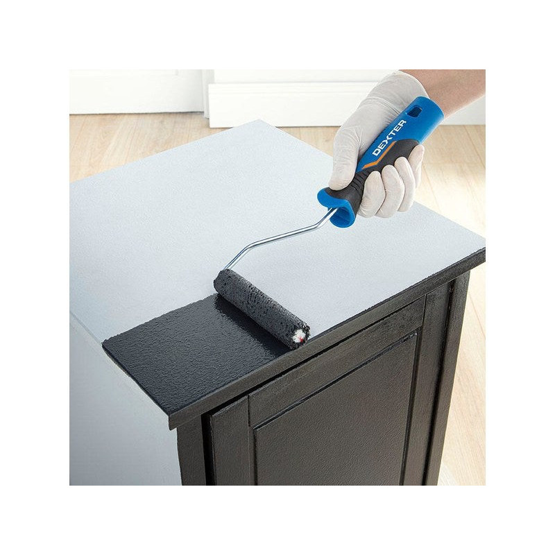 Minirouleau laque pour multisupport (Bois, Fer, Métaux, Pvc), DEXTER, l.120 mm