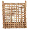 Panier de rangement en jacinthe d'eau et rotin - MAISONS DU MONDE