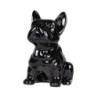 Statuette chien en dolomite noire H15 - MAISONS DU MONDE