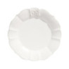 Assiette à  dessert en faïence blanche - MAISONS DU MONDE