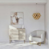 Solstice - Commode 3 tiroirs cannage en rotin L90 - MAISONS DU MONDE