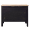 Versailles - Commode 3 tiroirs en bois d'acacia et de manguier noire L110 - MAISONS DU MONDE