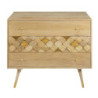 Salome - Commode 3 tiroirs en manguier massif L95 - MAISONS DU MONDE