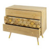 Salome - Commode 3 tiroirs en manguier massif L95 - MAISONS DU MONDE