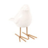 Statuette moineau en porcelaine blanche H11 - MAISONS DU MONDE